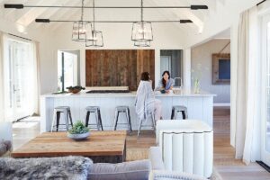 cozy kitchen and den